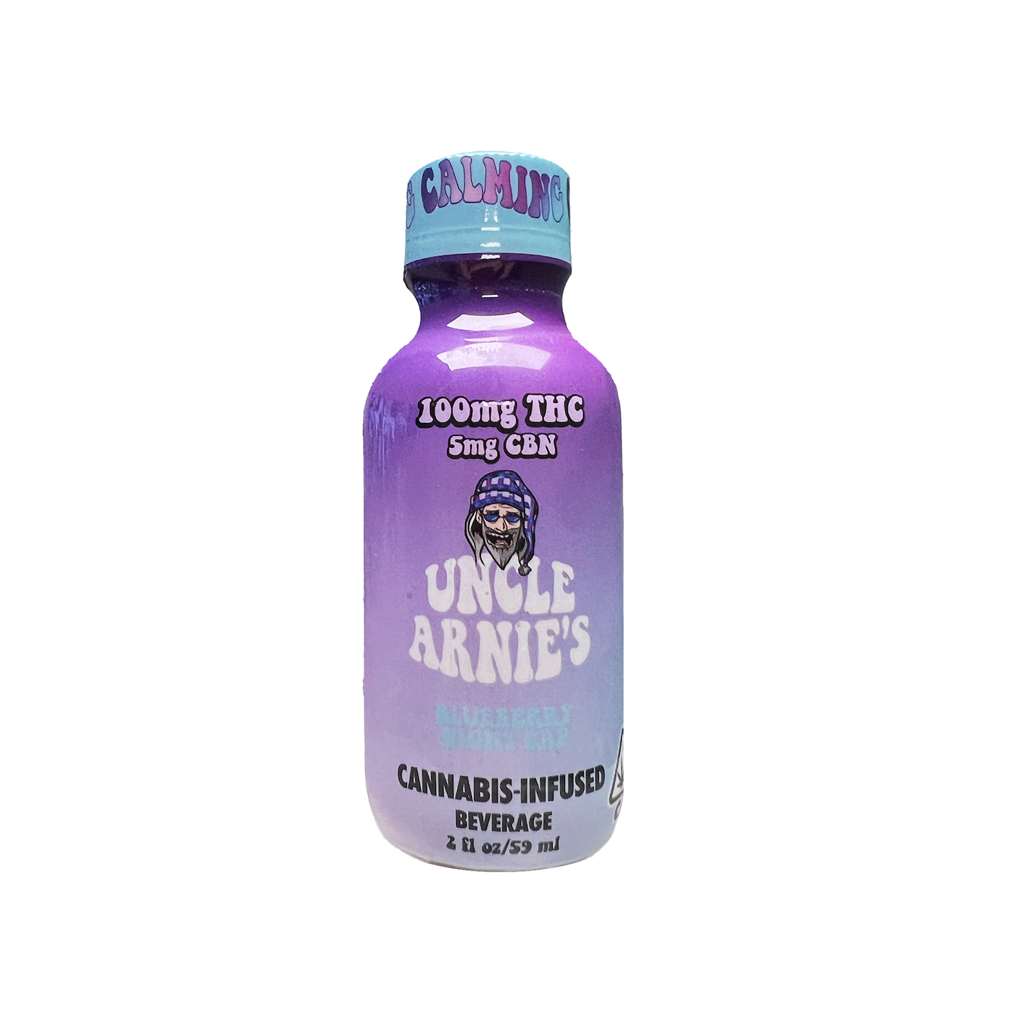 Blueberry Nightcap 100mg 2oz Bottle